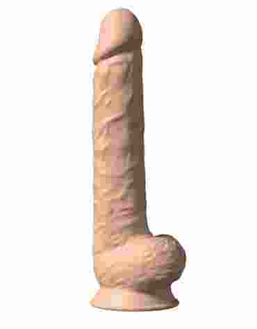 Silexd dildo z przyssawką 38 cm Model 1 15" Flesh