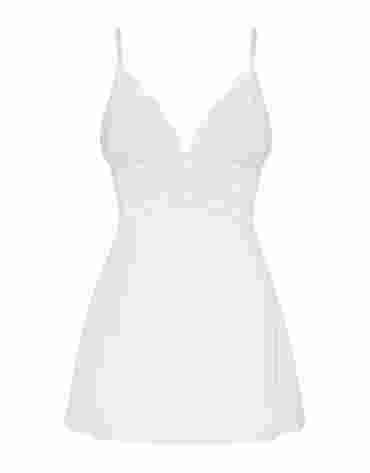 810-BAB-2 babydoll biały S/M Obsessive