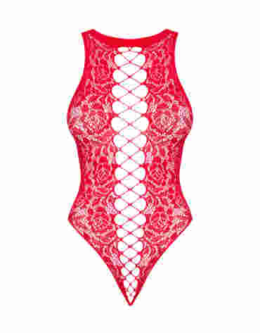 B120 body czerwone S/M/L Obsessive
