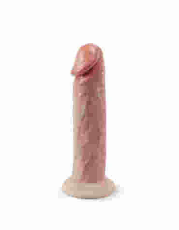 Dildo 15,4 cm Premium Real Skin Model 2 (6") Flesh Silexd
