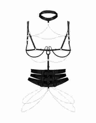 Uprząż Premisis Black S/M/L Obsessive Premium