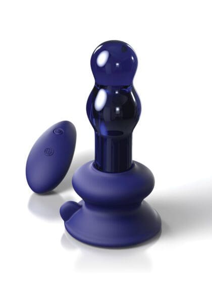 Wibrujący Szklany Korek Z Przyssawką No.83 Icicles