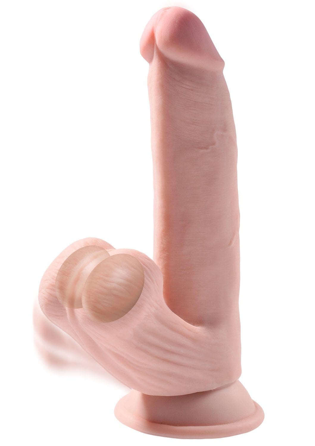 Dildo Z Przyssawką 3D Cock Swinging Balls 8 Inch King Cock 6 Dildo Z Przyssawką 3D Cock Swinging Balls 8 Inch King Cock