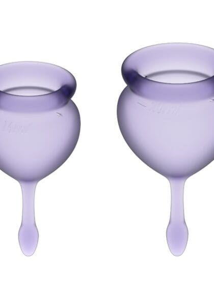 Kubeczki Menstruacyjne Feel Good Menstrual Cup Set Satisfyer