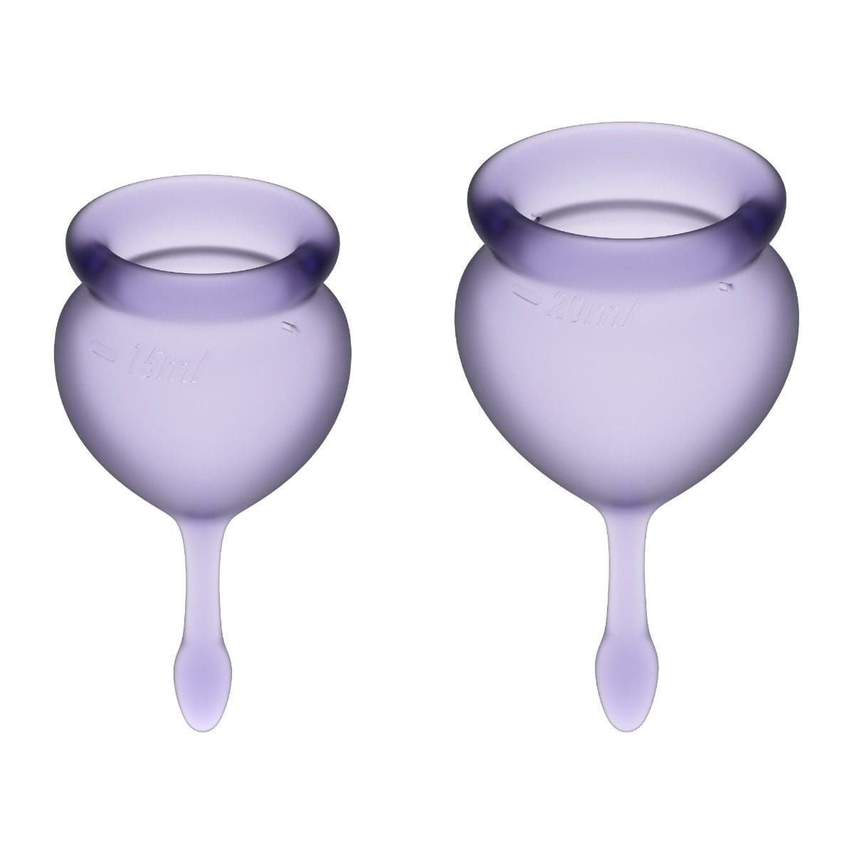 Kubeczki Menstruacyjne Feel Good Menstrual Cup Set Satisfyer 6 Kubeczki Menstruacyjne Feel Good Menstrual Cup Set Satisfyer
