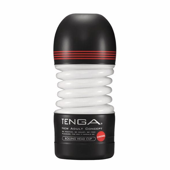 Masturbator Rolling Head Cup Strong Tenga