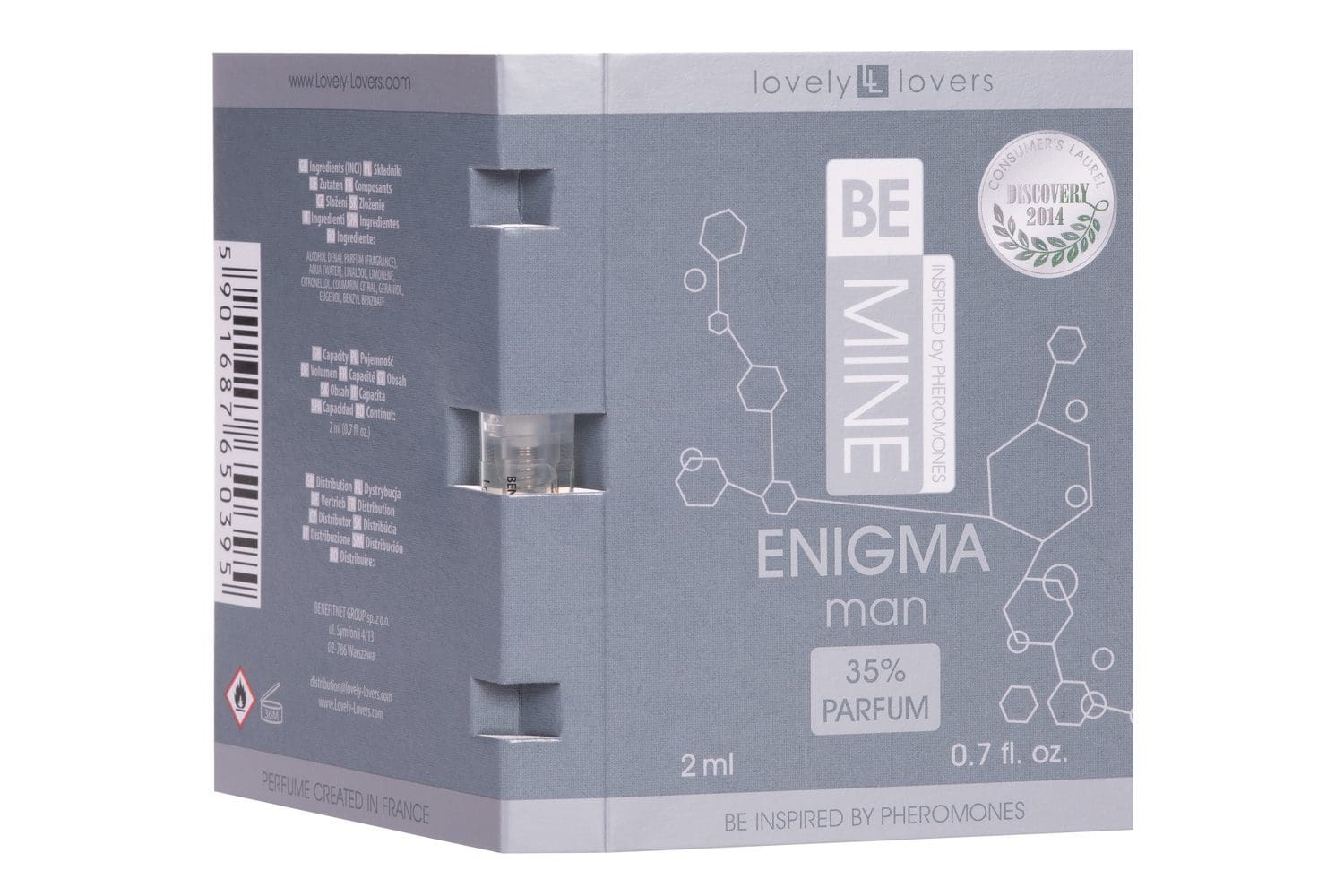 Perfumy Dla Mężczyzn Z Feromonami Bemine Enigma Man 2Ml Lovely Lovers 5 Perfumy Dla Mężczyzn Z Feromonami Bemine Enigma Man 2Ml Lovely Lovers