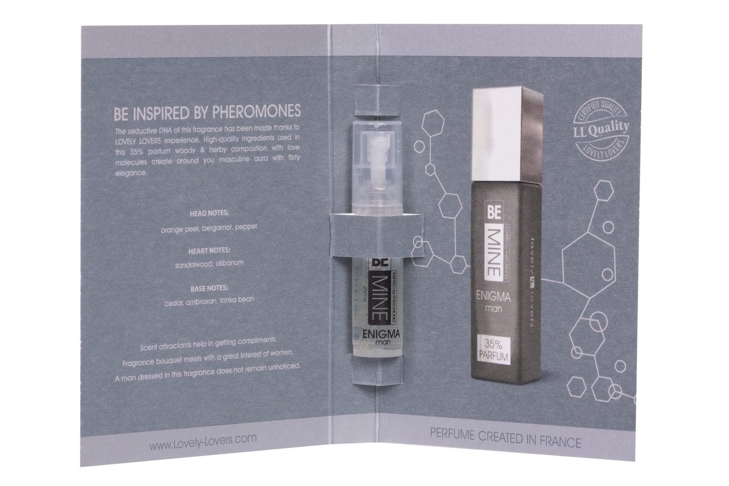 Perfumy Dla Mężczyzn Z Feromonami Bemine Enigma Man 2Ml Lovely Lovers 6 Perfumy Dla Mężczyzn Z Feromonami Bemine Enigma Man 2Ml Lovely Lovers