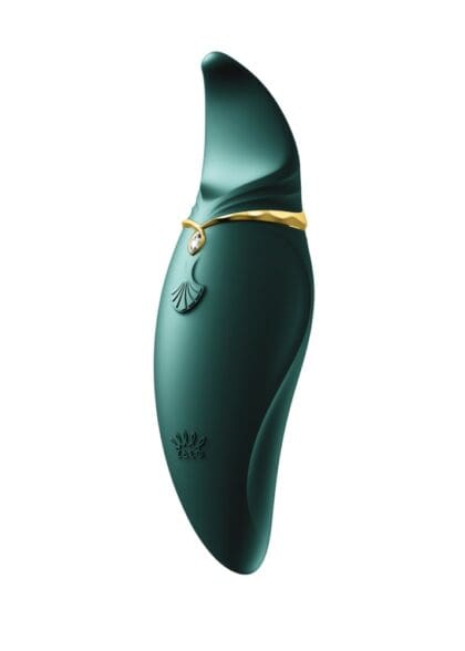 Wielofunkcyjny Wibrator Punktowy Hero Jewel Green Zalo
