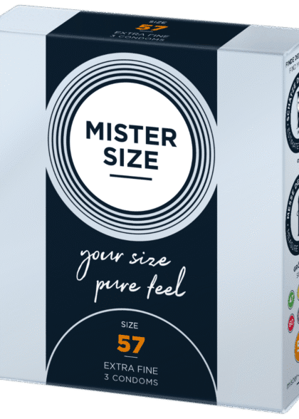 Condoms 57 Mm 3 Pieces Mister.Size