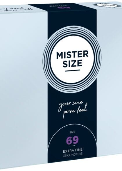 Condoms 69 Mm 36 Pieces Mister.Size