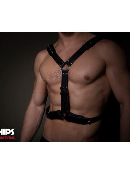 Uprząż Nr 1 Czarna Whips