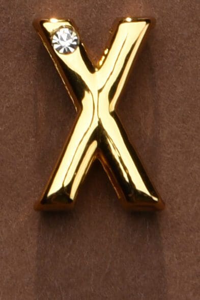Litera Do Personalizacji Obróżki Lub Kajdanek Upko Letter X UPKO