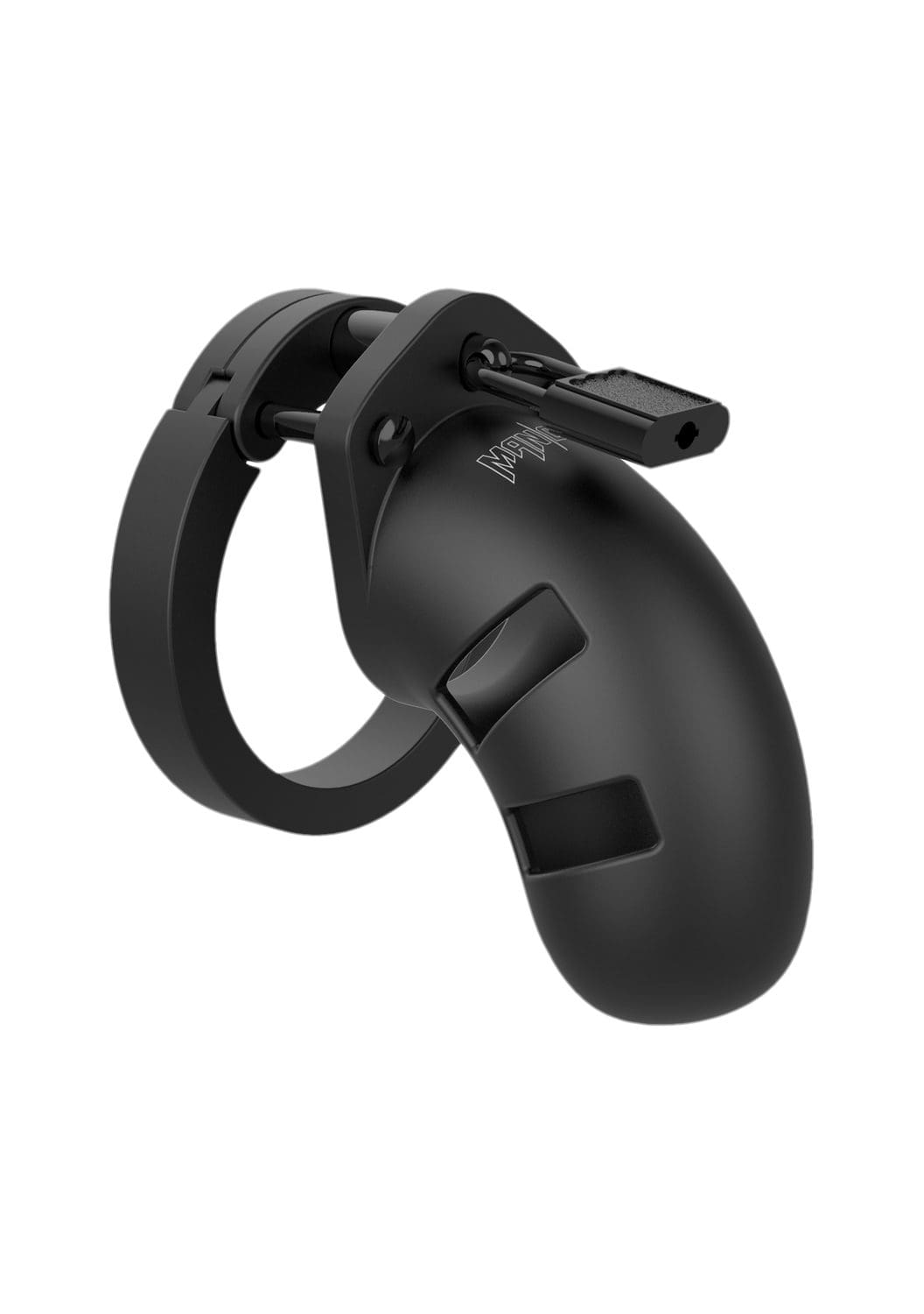 Miękki Silikonowy Pas Cnoty Chastity Model 20 Silicone Cock Cage Black ManCage 8 11646 1