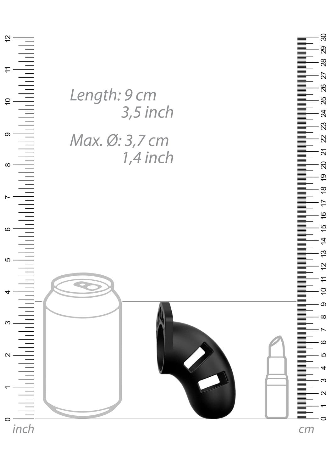 Miękki Silikonowy Pas Cnoty Chastity Model 20 Silicone Cock Cage Black ManCage 5 Miękki Silikonowy Pas Cnoty Chastity Model 20 Silicone Cock Cage Black ManCage