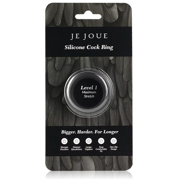 Rozciągliwy Silikonowy Pierścień Erekcyjny Maximum Stretch Silicone Cock Ring Black Je Joue 5 Rozciągliwy Silikonowy Pierścień Erekcyjny Maximum Stretch Silicone Cock Ring Black Je Joue