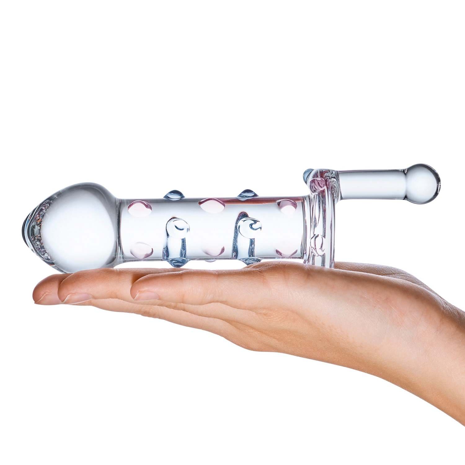 Szklany Korek Z Uchwytem Candy Land Juicer S Dildo Glas 6 Szklany Korek Z Uchwytem Candy Land Juicer S Dildo Glas