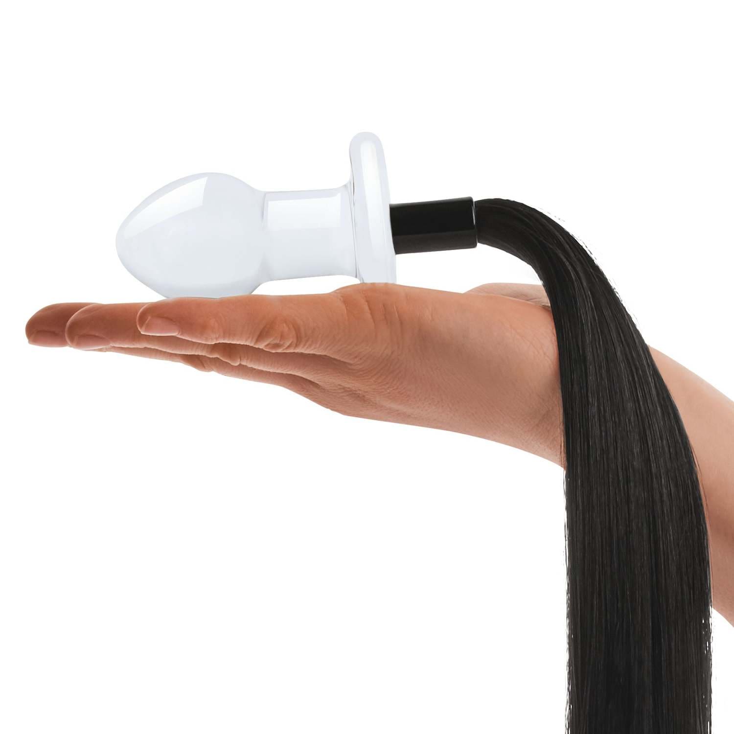 Szklana Zatyczka Z Końskim Ogonem Horse Tail S Butt Plug Glas 4 Szklana Zatyczka Z Końskim Ogonem Horse Tail S Butt Plug Glas