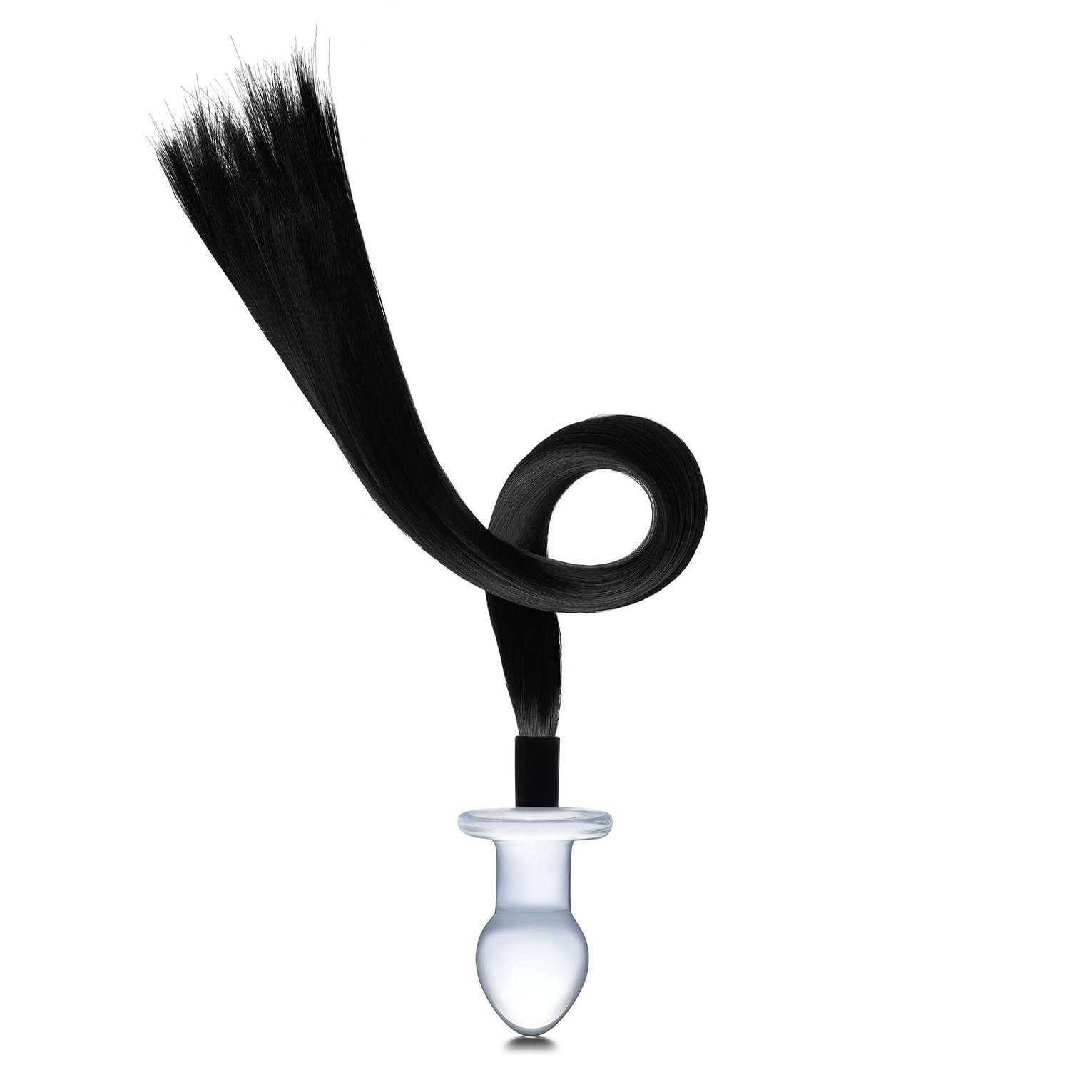 Szklana Zatyczka Z Końskim Ogonem Horse Tail S Butt Plug Glas 6 Szklana Zatyczka Z Końskim Ogonem Horse Tail S Butt Plug Glas