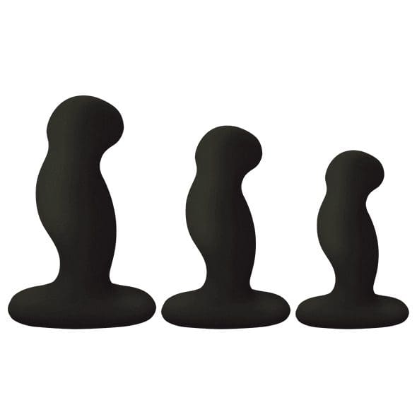 Zestaw Trzech Różnych Masażerów Prostaty G-Play+ Trio S/M/L Black Nexus 4 Zestaw Trzech Różnych Masażerów Prostaty G-Play+ Trio S/M/L Black Nexus