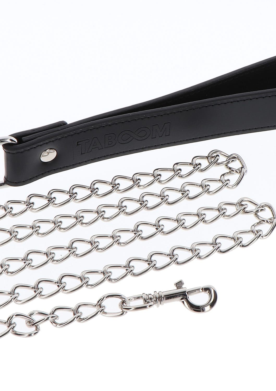 Obróżka Ze Smyczą Elegant Collar And Chain Leash Black Taboom 4 Obróżka Ze Smyczą Elegant Collar And Chain Leash Black Taboom