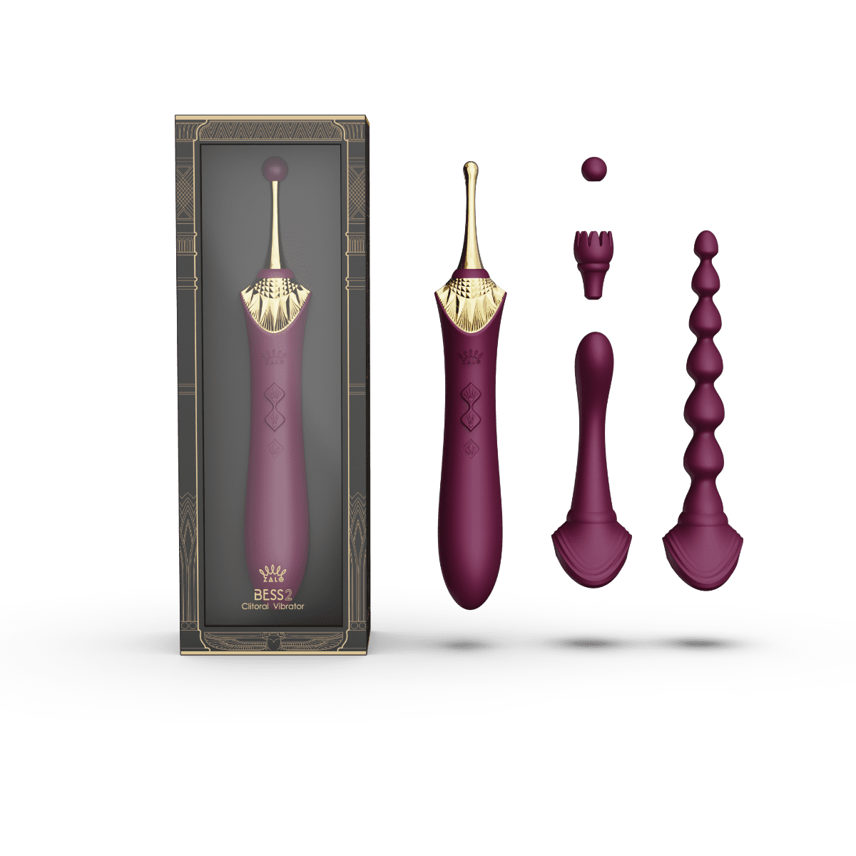 Wibrator Wielofunkcyjny Bess 2 Velvet Purple Zalo