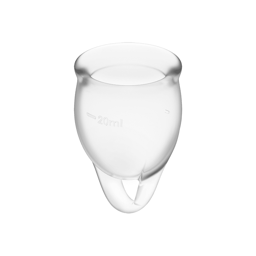 Kubeczki Menstruacyjne Feel Confident Menstrual Cupset Satisfyer