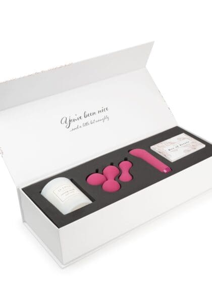 The Naughty And Nice Gift Set - Zestaw Kart I Gadżetów Erotycznych Je Joue