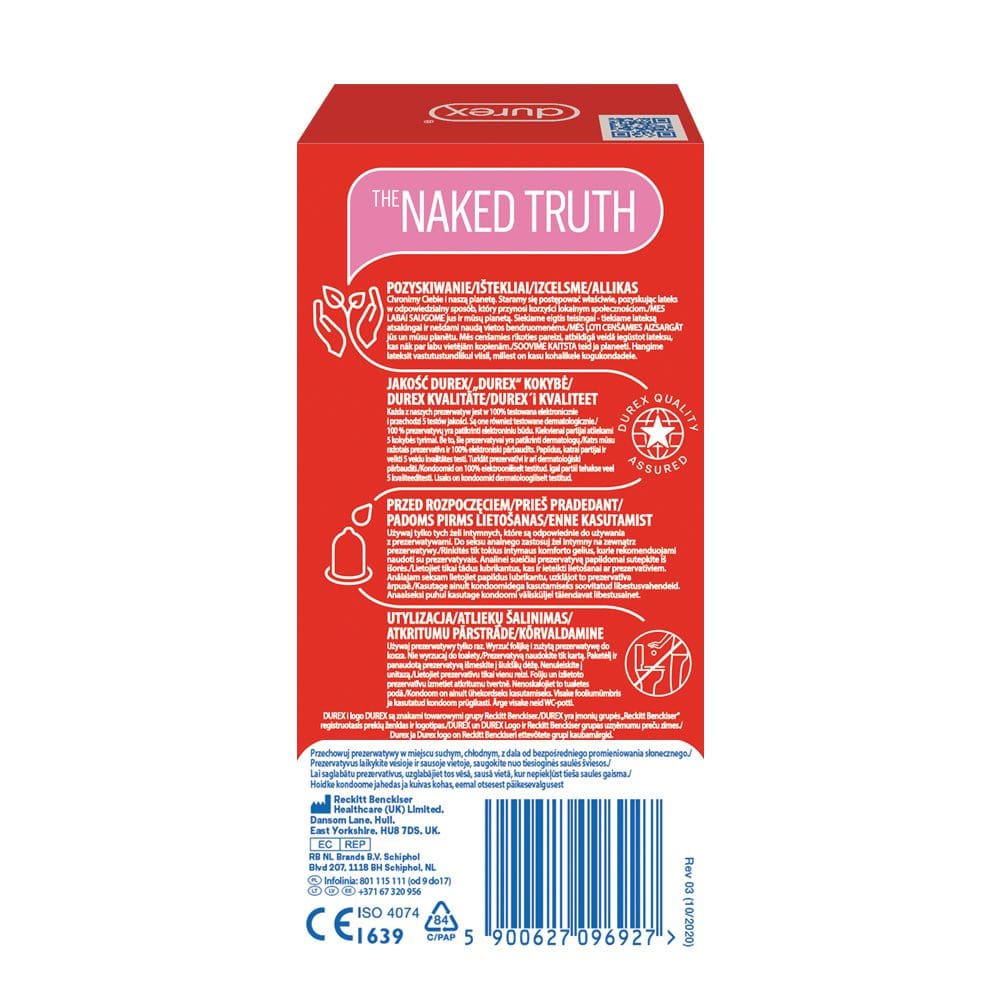 Super Cieńkie Prezerwatywy Lateksowe Feel Thin Classic 12 Szt. Durex 5 Super Cieńkie Prezerwatywy Lateksowe Feel Thin Classic 12 Szt. Durex