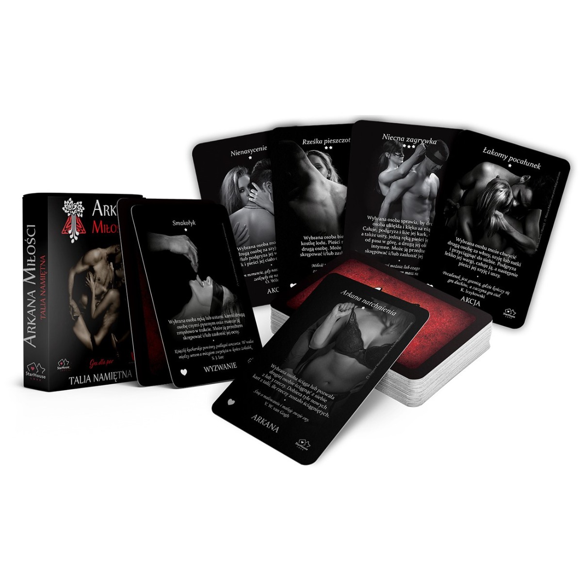 Gra Erotyczna Arkana Miłości: Talia Namiętna StarHouse Love 5 Gra Erotyczna Arkana Miłości: Talia Namiętna StarHouse Love