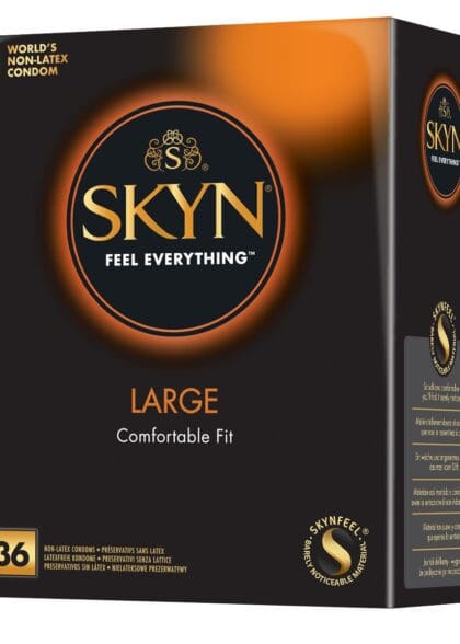 Prezerwatywy Nielateksowe W Większym Rozmiarze Skyn Large 36 Unimil