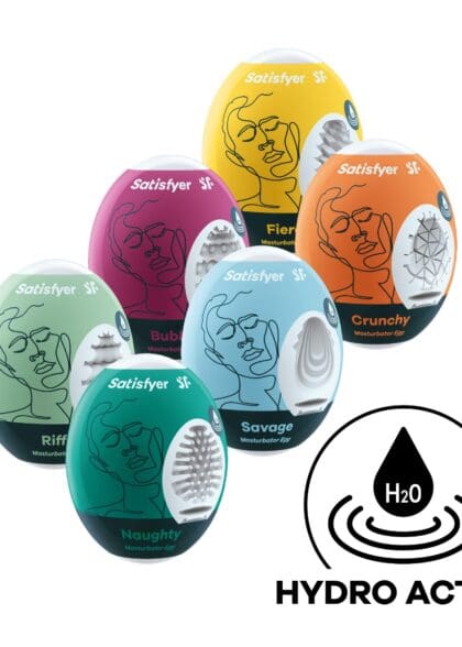 Zestaw Do Masturbacji Masturbator Egg 6Er Set Assorted Satisfyer