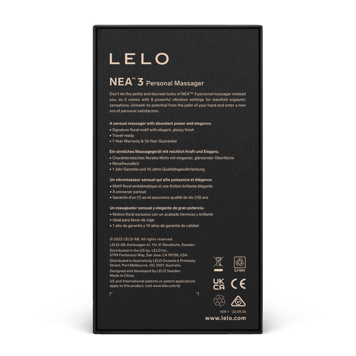 Nea 3 Alien Blue Lelo 7 Nea 3 Alien Blue Lelo