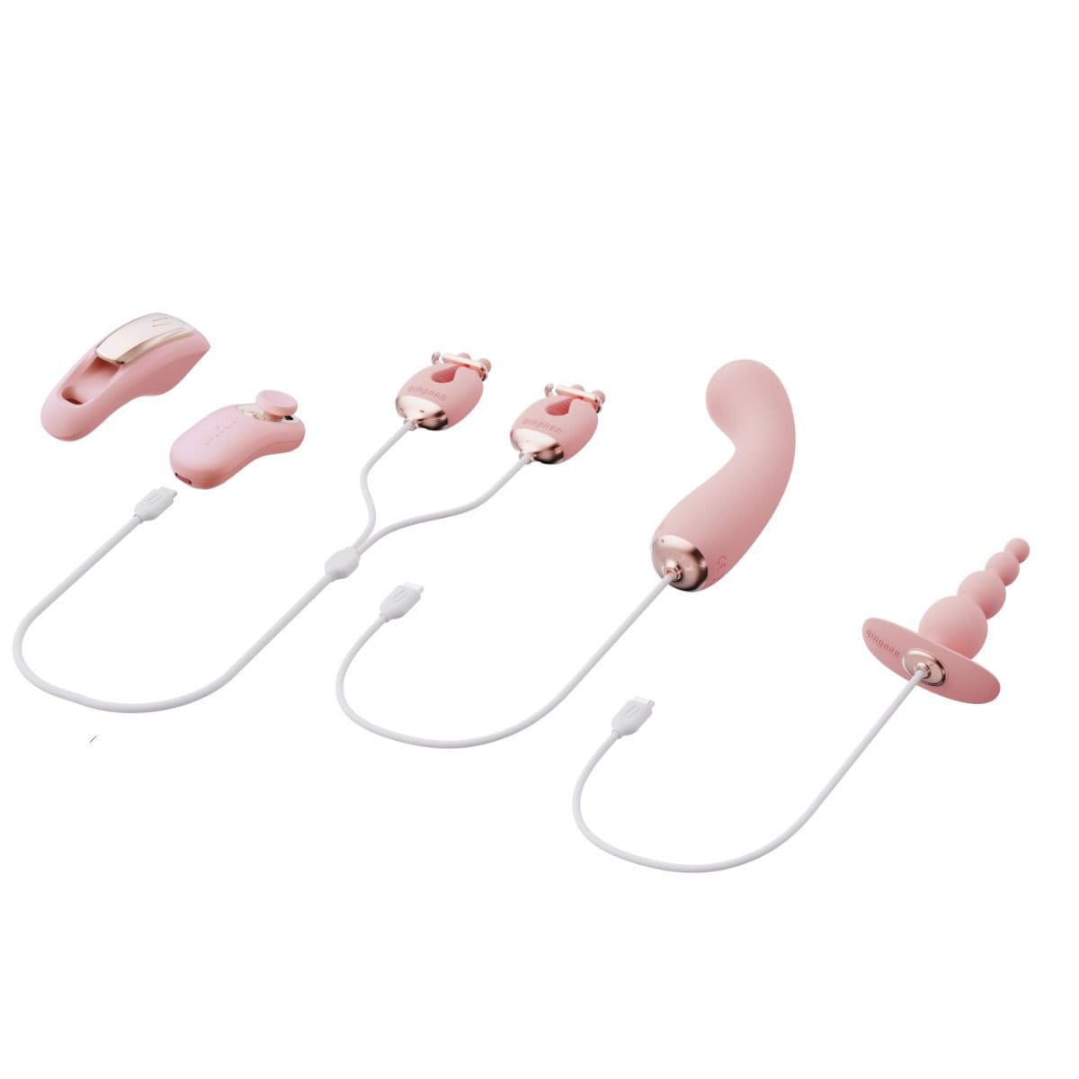 Wibrator No.6 Wireless Control Wearable Vibrator Pink Qingnan 4 Wibrator No.6 Wireless Control Wearable Vibrator Pink Qingnan