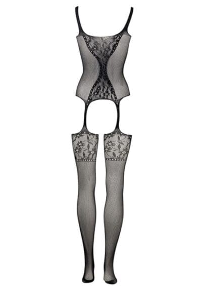 Bodystocking Fishnet And Lace Black 022 Os Le Désir
