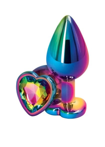 Korek Analny Rear Assets Heart M Mulitcolor NS Novelties