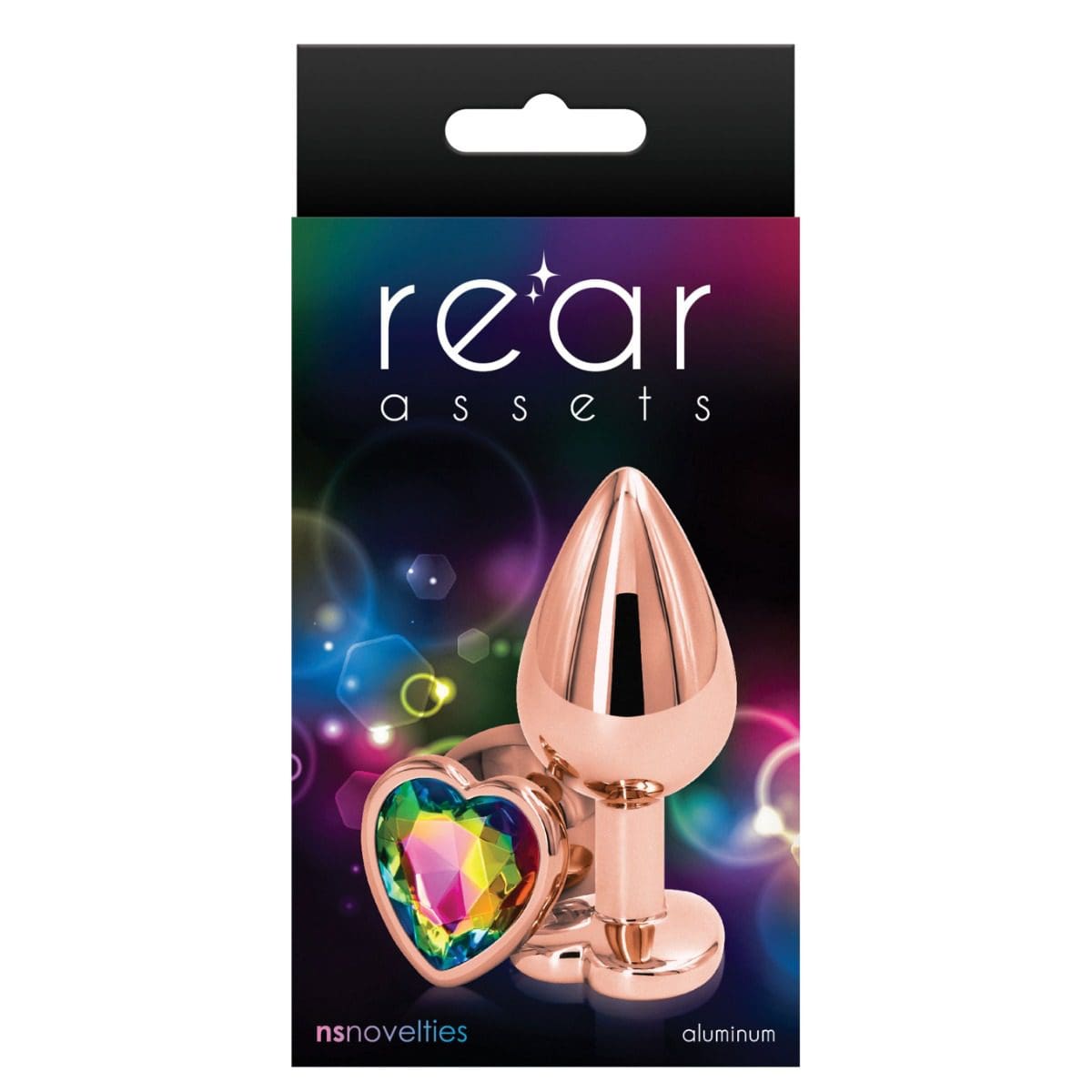 Korek Analny Rear Assets Heart M Rose Gold NS Novelties 4 Korek Analny Rear Assets Heart M Rose Gold NS Novelties