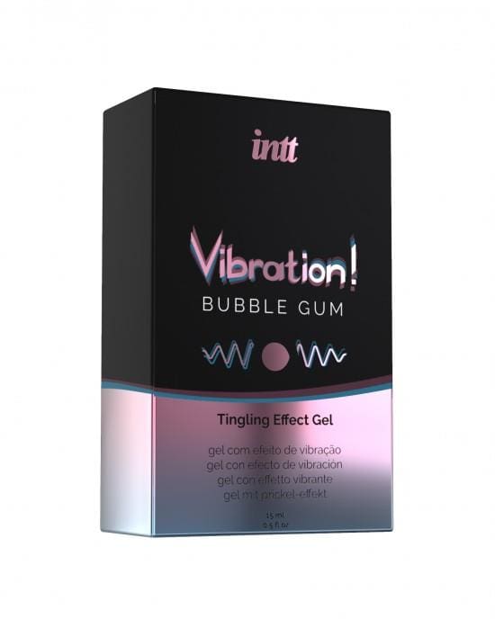 Żel Stymulujący Vibration! Bubble Gum 15 Ml intt 4 Żel Stymulujący Vibration! Bubble Gum 15 Ml intt