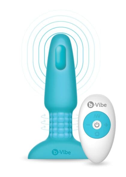 Korek analny Rimming Plug 2 Teal b-Vibe