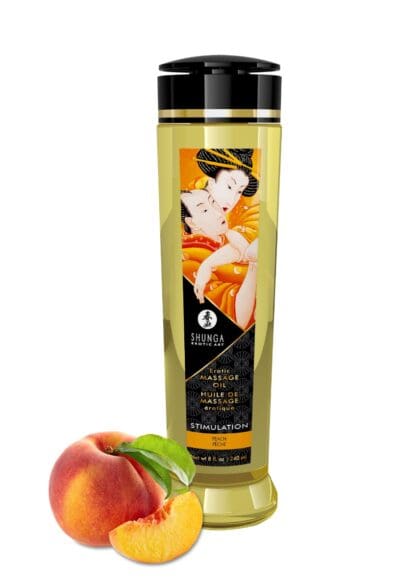 Erotic Massage Oil Stimulation / Peach 240Ml Shunga