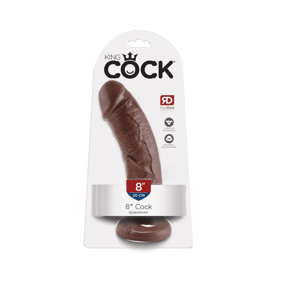 Dildo King Cock 8 Brown Pipedream 4 Dildo King Cock 8 Brown Pipedream