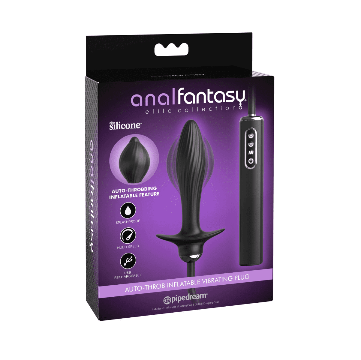 Koraliki Analne Auto-Throb Inflatable Vibrating Plug Pipedream 5 Koraliki Analne Auto-Throb Inflatable Vibrating Plug Pipedream
