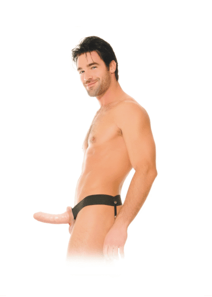 Fetish Fantasy Series For Him Or Her Hollow Strap-On Black Pipedream