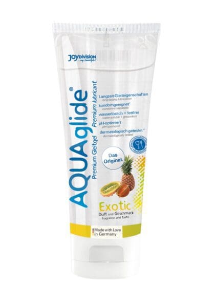 Lubrykant Wodny O Smaku Owoców Egzotycznych Aquaglide Exotic 100 Ml JoyDivision