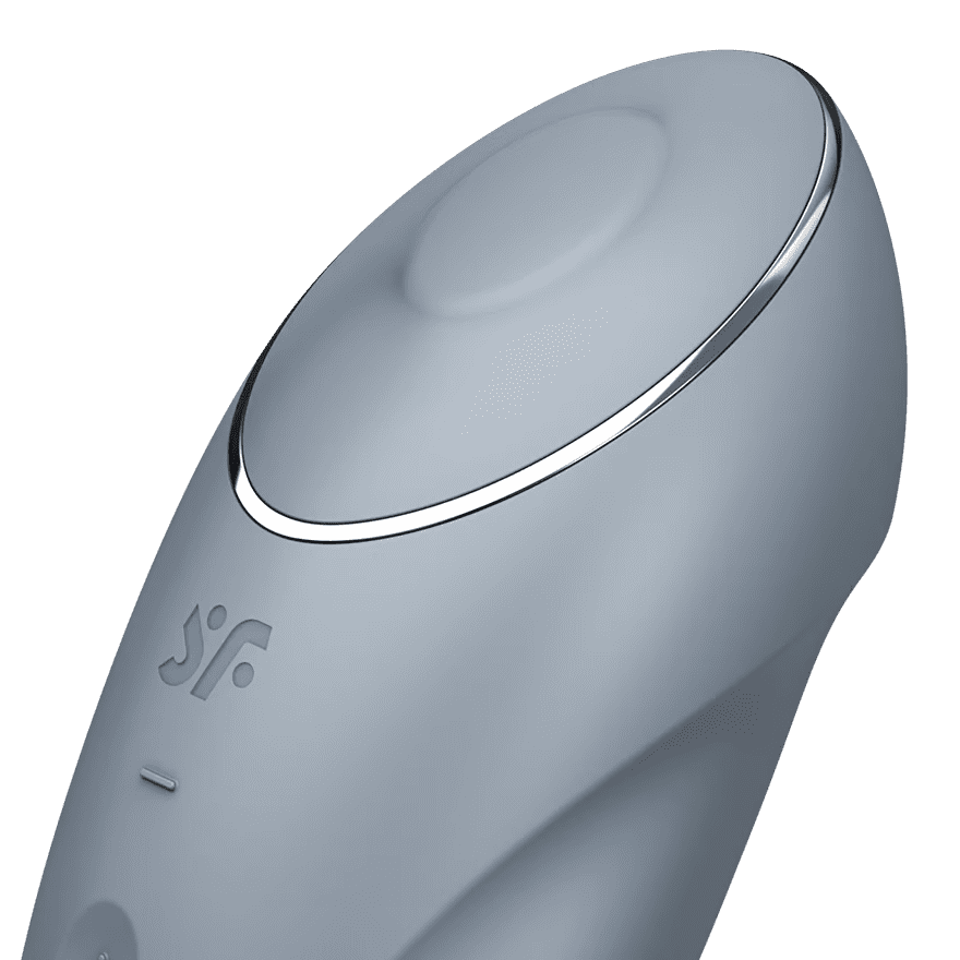 Wibrator Tap & Climax 1 Niebieskoszary Satisfyer 5 Wibrator Tap & Climax 1 Niebieskoszary Satisfyer