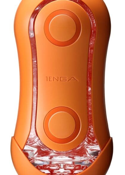Masturbator Flip Orb Sunset Orange Tenga