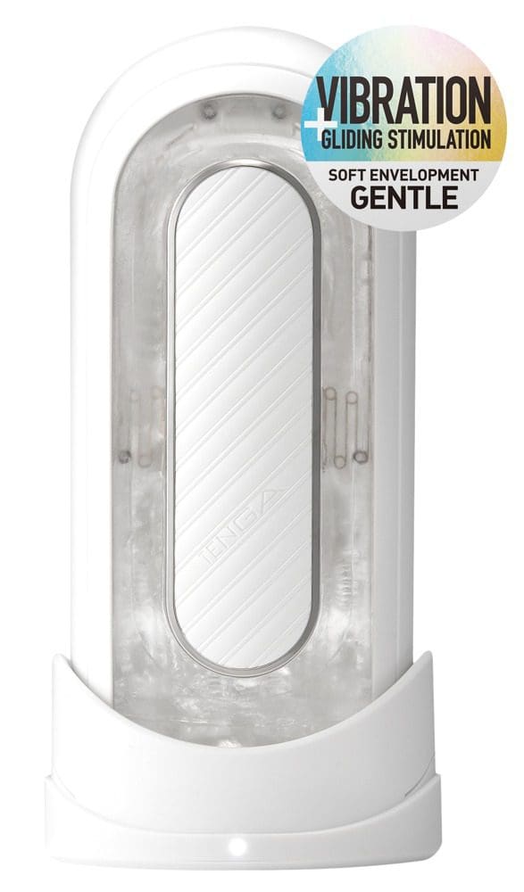 Masturbator Flip Zero Electronic Vibration White Tenga