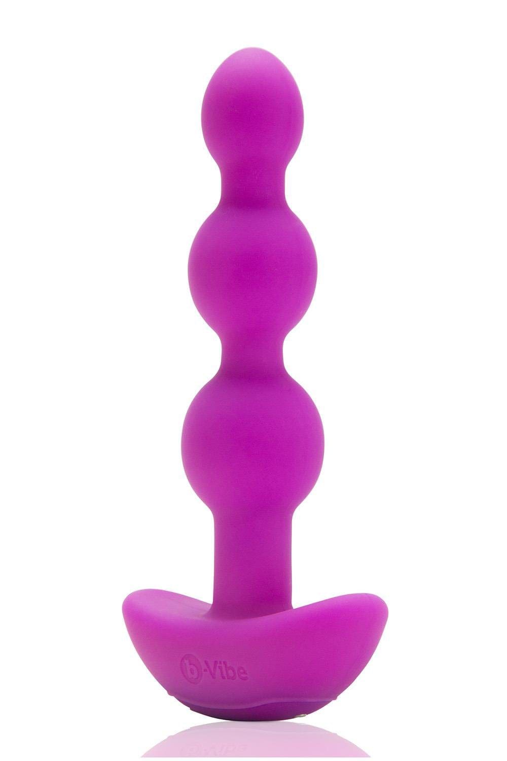 Koraliki analne Triplet Anal Beads Fuchsia b-Vibe 4 Koraliki analne Triplet Anal Beads Fuchsia b-Vibe