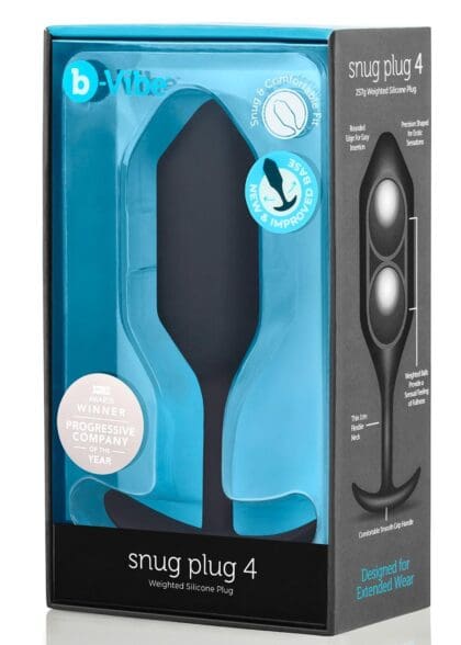 Korek analny Snug Plug 4 Black b-Vibe