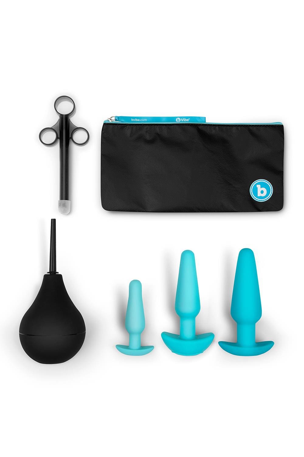 Zestaw treningowy Anal Education Set Blue b-Vibe 4 Zestaw treningowy Anal Education Set Blue b-Vibe